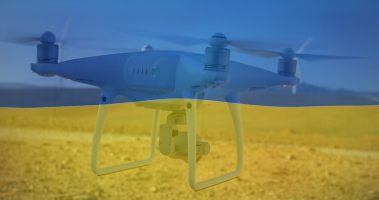 Droni militari in azione