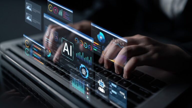 Illustrazione sull'intelligenza artificiale in finanza