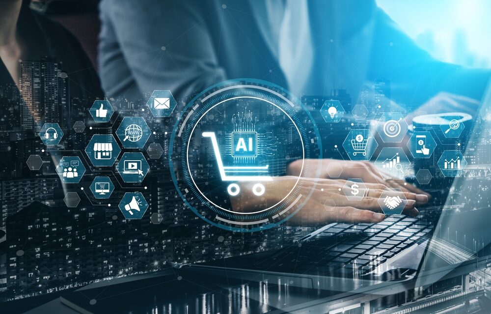 Immagine rappresentativa dell'e-commerce AI