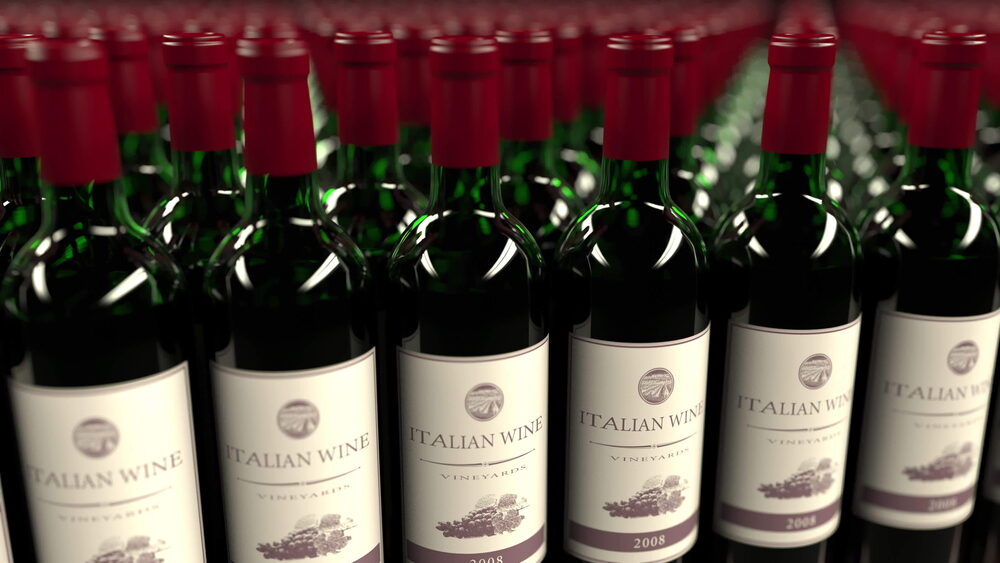 Export di vino italiano negli Stati Uniti